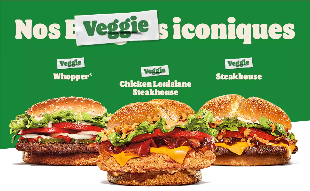 Nos veggies iconiques