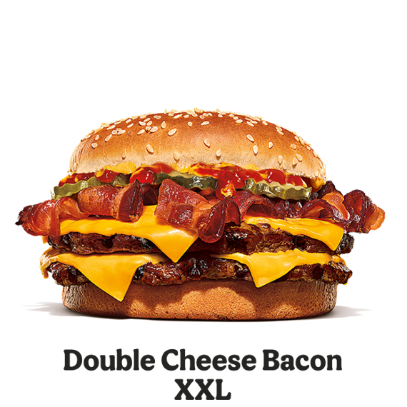 Double Cheese Bacon XXL