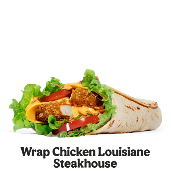 Wrap Chicken Louisiane