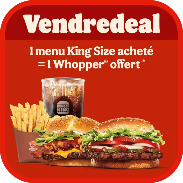 Whopper Vendredeal