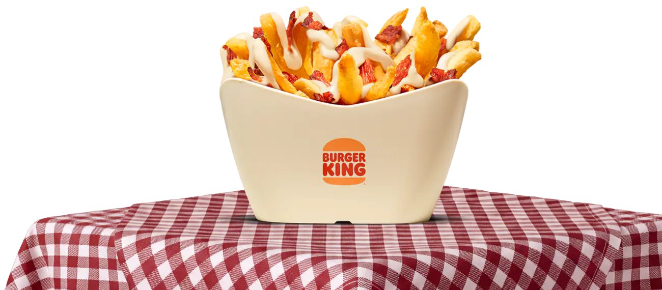 King Fries Raclette Bacon