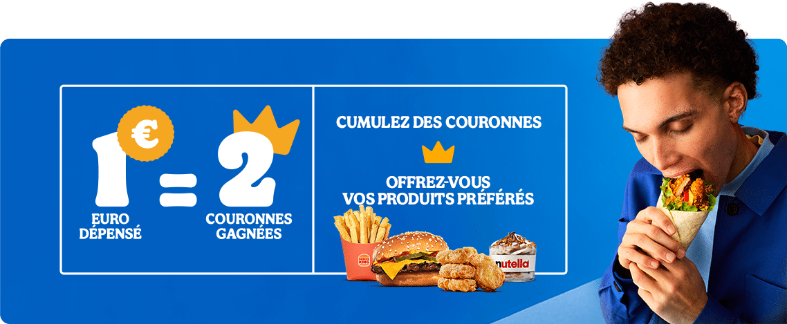 Cumulez des couronnes et offres-vous vos produits préférés