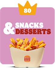 80 couronnes Snacks & Desserts