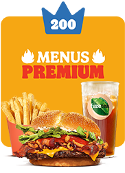 200 couronnes Menus Premium