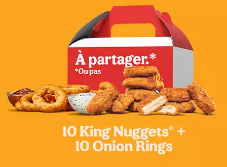 10 Onion Rings + 10 Chili Cheese