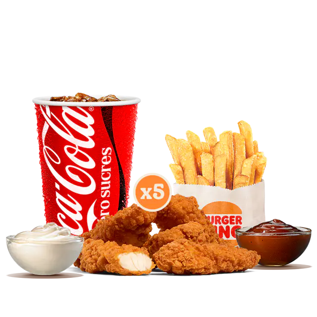 Menu Krispper Tenders x5 (L)