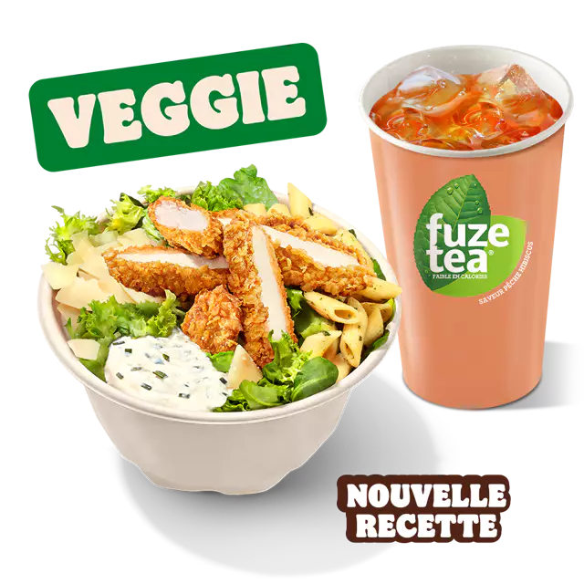 Menu Veggie Caesar Chicken Bowl (M)