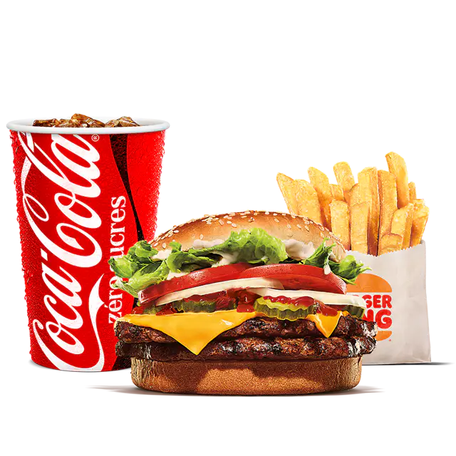 Menu Double Whopper® Cheese (L)