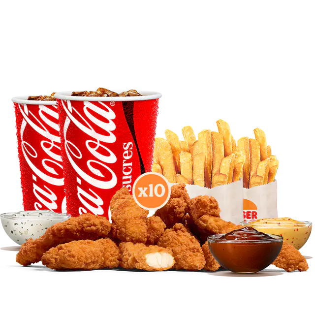 Menu Krispper Tenders x10 (L)