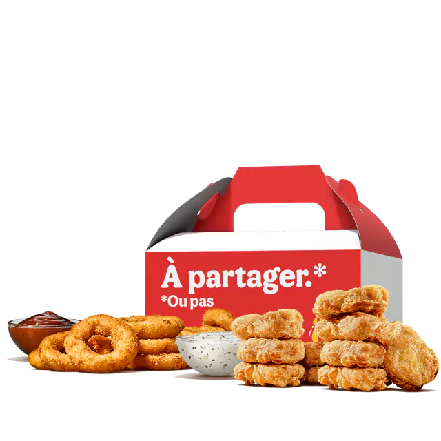 Kingbox 10 Onion Rings + 10 King Nuggets®