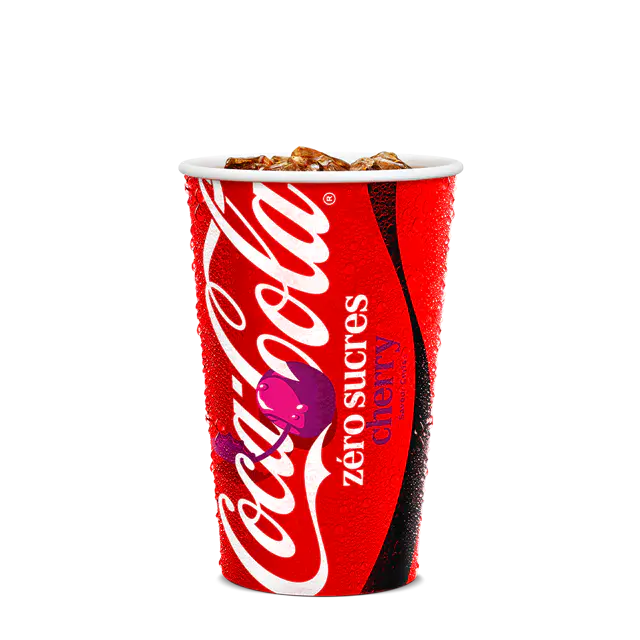 Coca-Cola® Cherry Zéro Sucres (40cl)