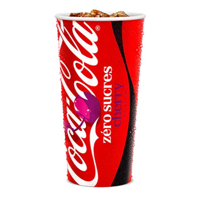 Coca-Cola® Cherry Zéro Sucres (50cl)